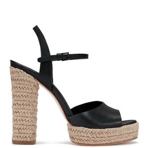 Tory Burch Solana Platform Espadrilles Sandals